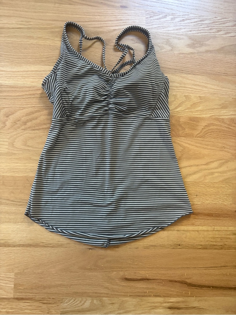 Prana Black & White Top